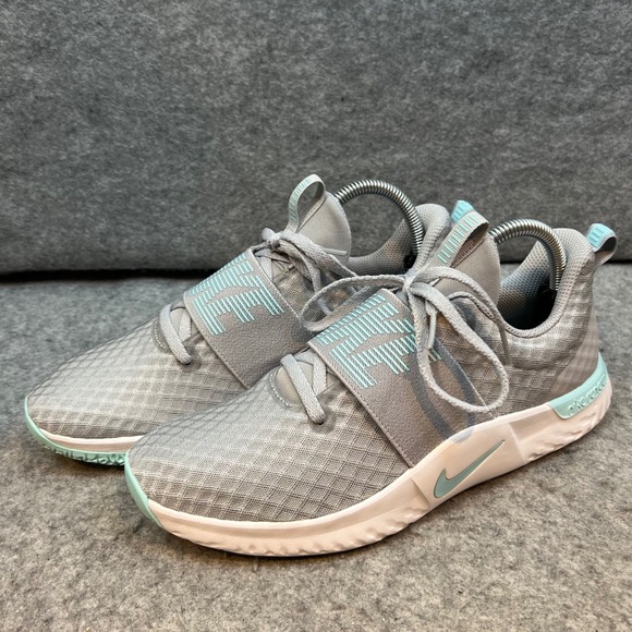 Nike Renew In Season TR 12 Gray Aqua Training Shoes Sneakers Running‎ Womens 9 - Picture 2 of 9
